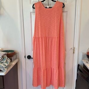 EUC Sleeveless Coral Dress